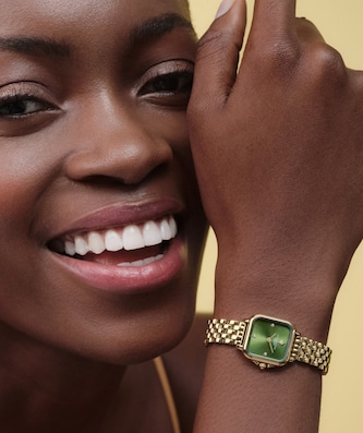 Olivia Burton Mini Grosvenor 20mm Ladies Watch Green