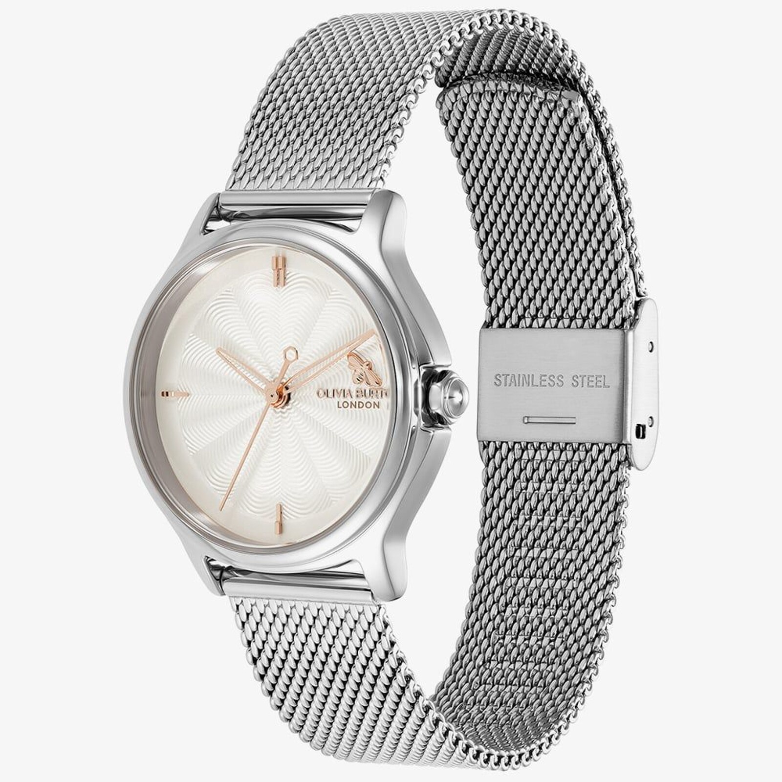 Olivia Burton Classic Bee 30mm Ladies Watch Ivory