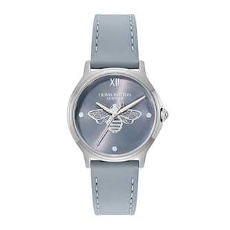 Olivia Burton Classic Bee 30mm Ladies Watch Blue