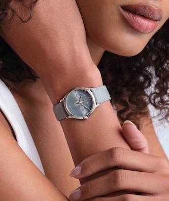 Olivia Burton Classic Bee 30mm Ladies Watch Blue
