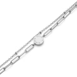 Olivia Burton Townhouse Steel Watch & Bracelet Gift Set