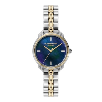 Olivia Burton Classic Art Deco 30mm Ladies Watch Blue Olivia Burton Classic Art Deco 30mm Ladies Watch Blue