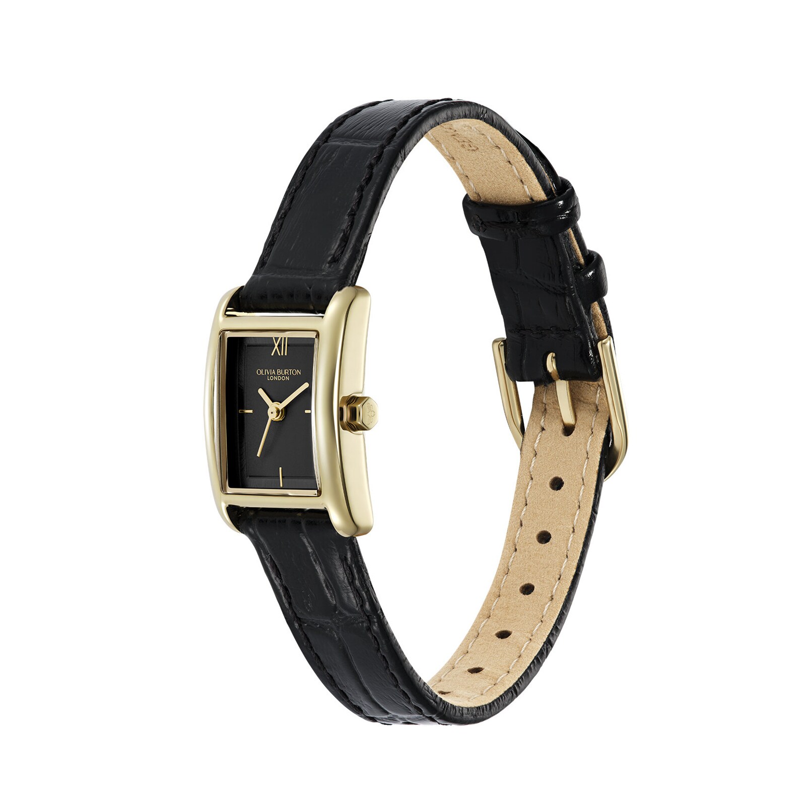 Olivia Burton Classic Mini Grove 16mm Ladies Watch Black Olivia Burton Classic Mini Grove 16mm Ladies Watch Black
