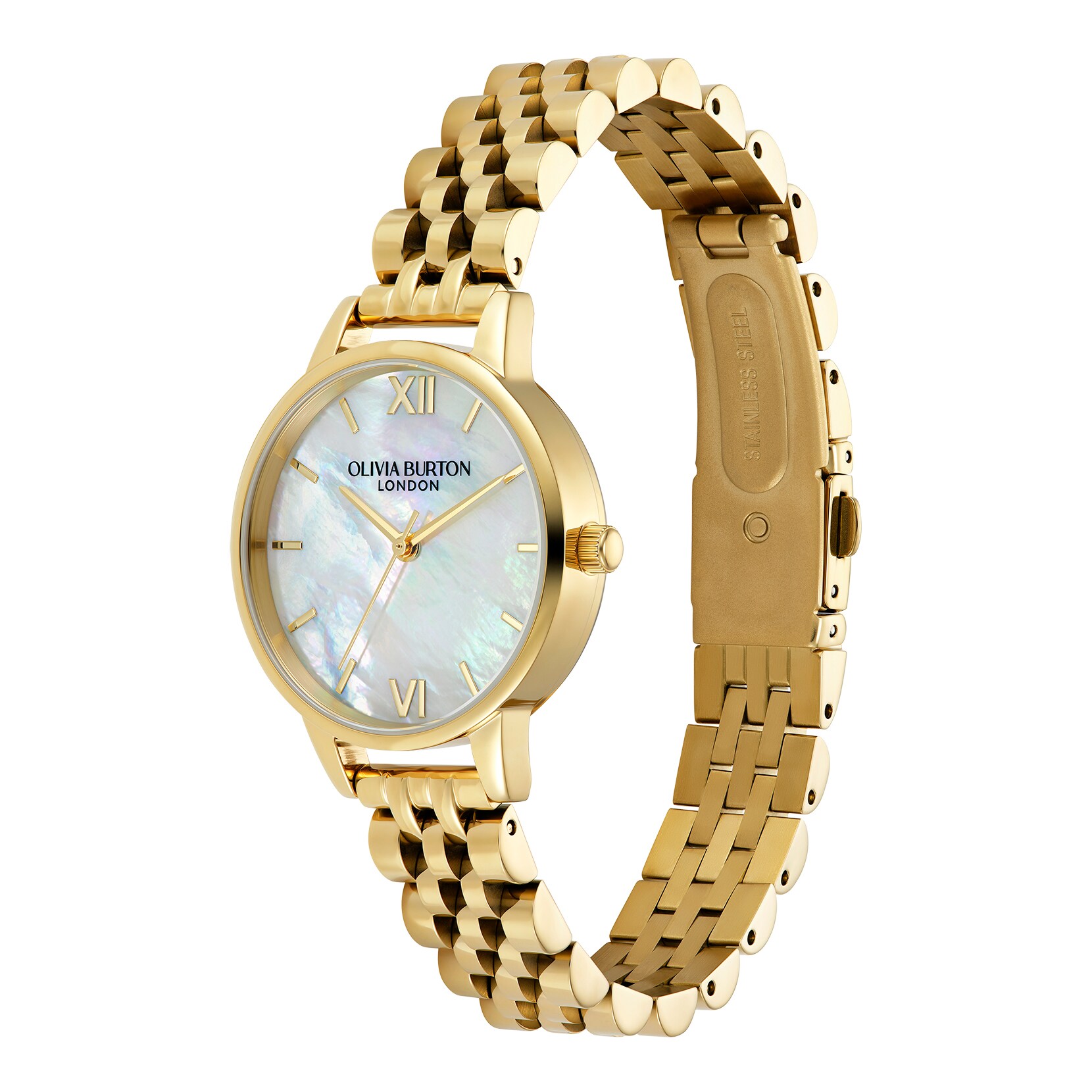 Olivia Burton Classic 30mm Ladies Watch Mother Of Pearl Olivia Burton Classic 30mm Ladies Watch Mother Of Pearl