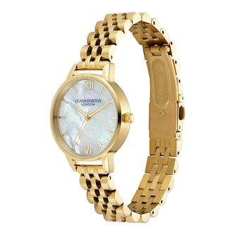 Olivia Burton Classic 30mm Ladies Watch Mother Of Pearl Olivia Burton Classic 30mm Ladies Watch Mother Of Pearl