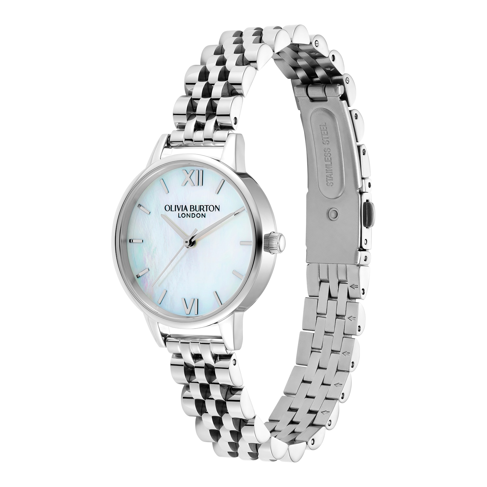 Olivia Burton Classic 30mm Ladies Watch Mother Of Pearl Olivia Burton Classic 30mm Ladies Watch Mother Of Pearl