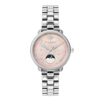 Olivia Burton Celestial Moon Phase 34mm Ladies Watch Pink Olivia Burton Celestial Moon Phase 34mm Ladies Watch Pink