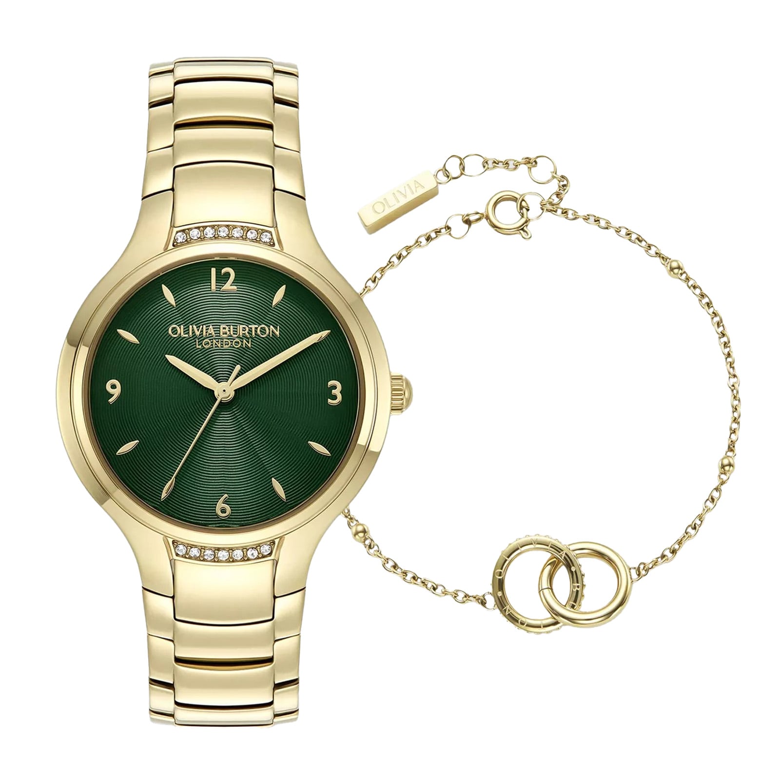 Olivia Burton Classic 34mm Ladies Watch Green