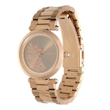 Olivia Burton Signature Floral T-Bar 34mm Ladies Watch Grey
