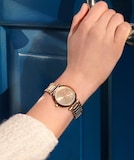 Olivia Burton Signature Floral T-Bar 34mm Ladies Watch Grey