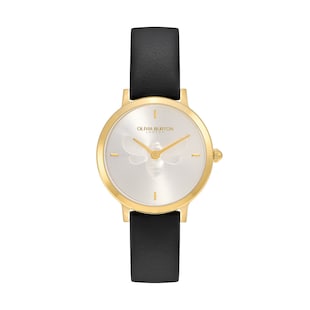 Olivia Burton Signature Bee Ultra Slim 28mm Ladies Watch Silver