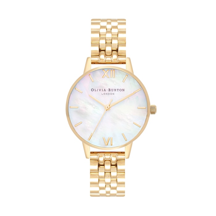 Olivia Burton Classic 30mm Ladies Watch Mother Of Pearl