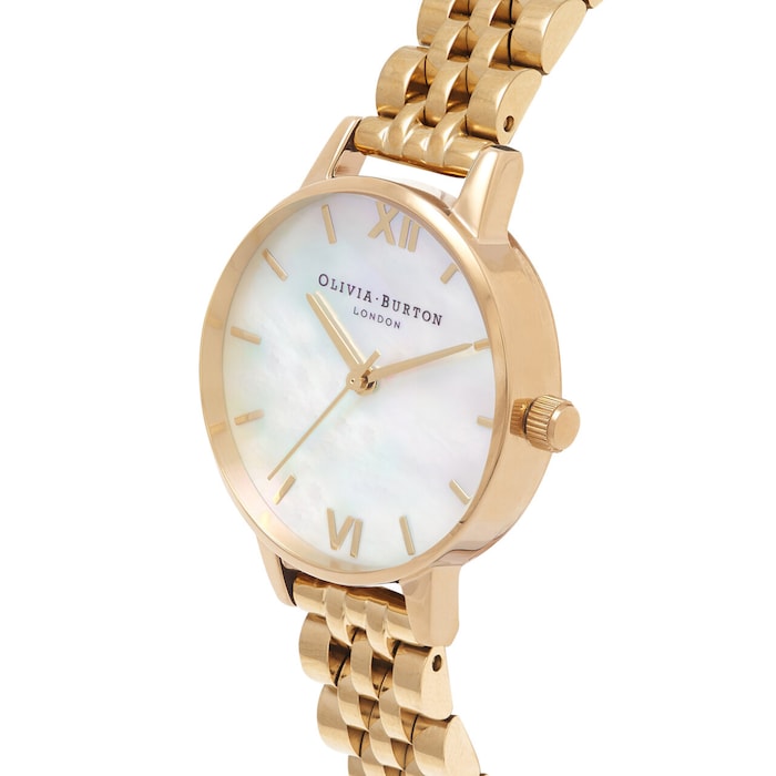 Olivia Burton Classic 30mm Ladies Watch Mother Of Pearl