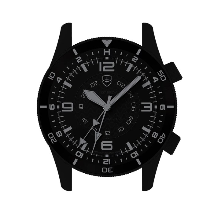 Elliot Brown Beachmaster Blackout Mens Watch 40mm Black