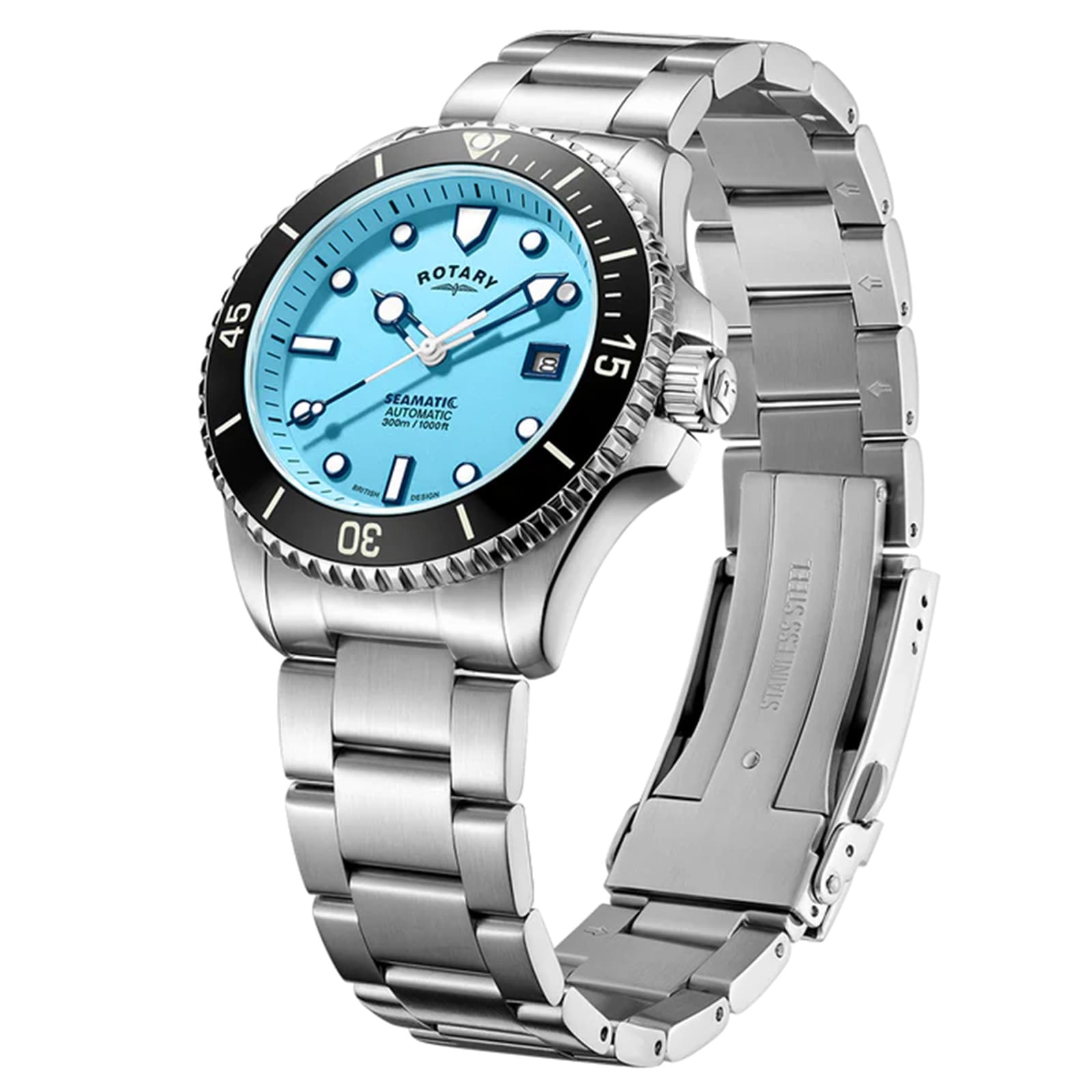Rotary Seamatic 300 42mm Mens Watch Blue Rotary Seamatic 300 42mm Mens Watch Blue