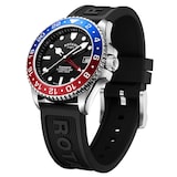 Rotary Seamatic 300 GMT 42.5mm Mens Watch Black