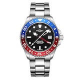 Rotary Seamatic 300 GMT 42mm Mens Watch Black