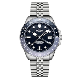 17750514 - Seamatic 300 GMT 42mm Mens Watch Black