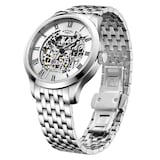 Rotary Greenwich 42mm Mens Watch Silver