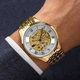 Rotary Greenwich 42mm Mens Watch Silver