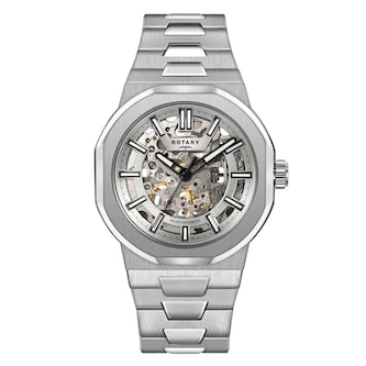 Rotary Regent 40mm Mens Watch Skeleton Rotary Regent 40mm Mens Watch Skeleton