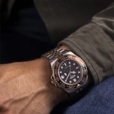Rotary Apex100 45mm Mens Watch Black