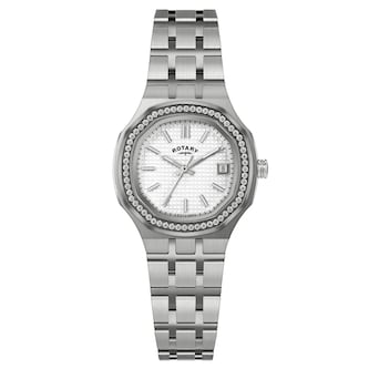 Rotary Brilliance 30mm Ladies Watch White Rotary Brilliance 30mm Ladies Watch White