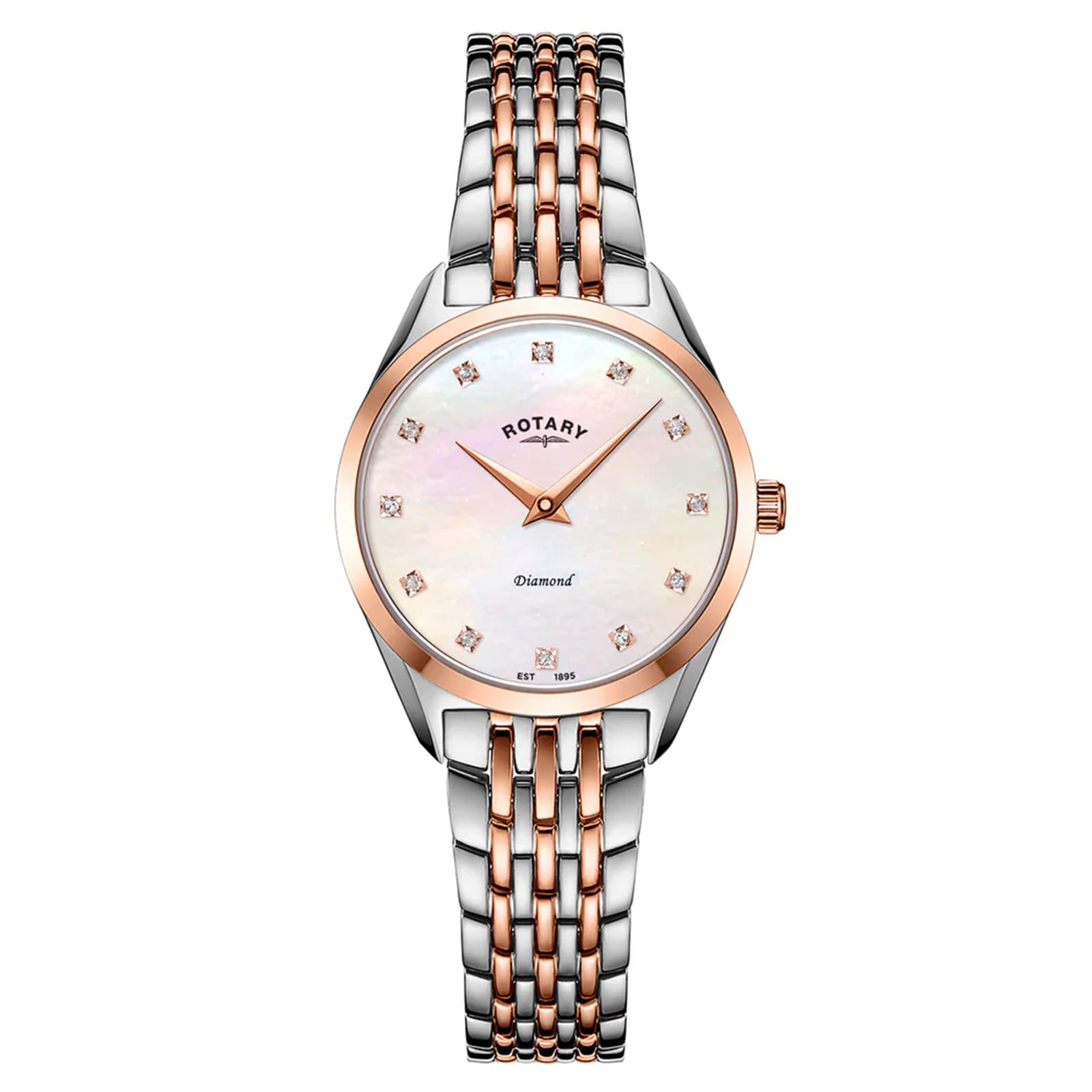 Ultra Slim 27mm Ladies Watch Mother Of Pearl
