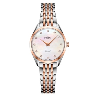 Rotary Ultra Slim 27mm Ladies Watch Mother Of Pearl Rotary Ultra Slim 27mm Ladies Watch Mother Of Pearl