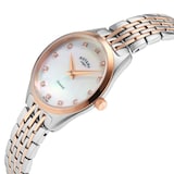 Rotary Ultra Slim 27mm Ladies Watch Mother Of Pearl
