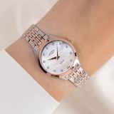 Rotary Ultra Slim 27mm Ladies Watch Mother Of Pearl