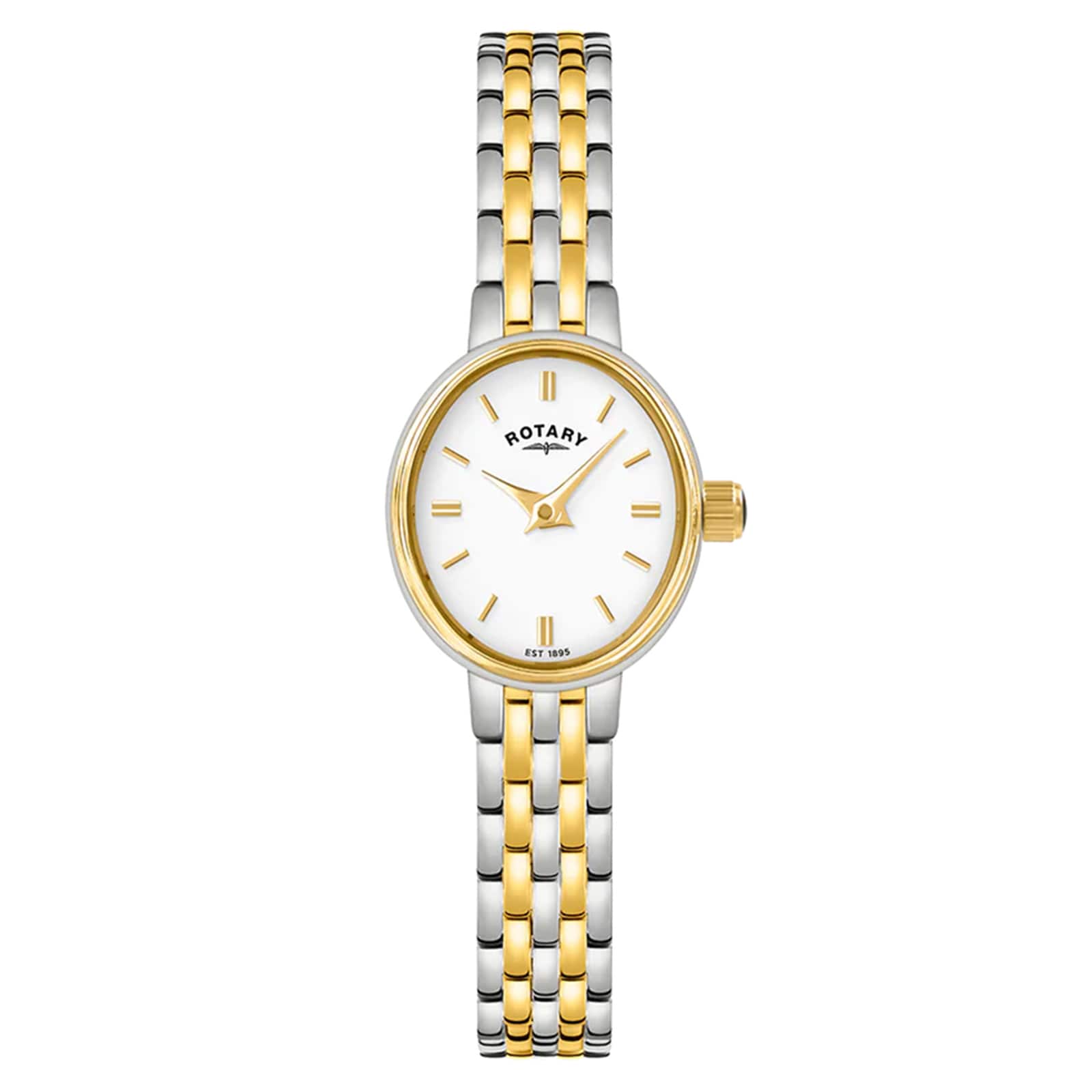 Rotary Cocktail 18mm Ladies Watch White