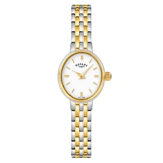 Rotary Cocktail 18mm Ladies Watch White Rotary Cocktail 18mm Ladies Watch White