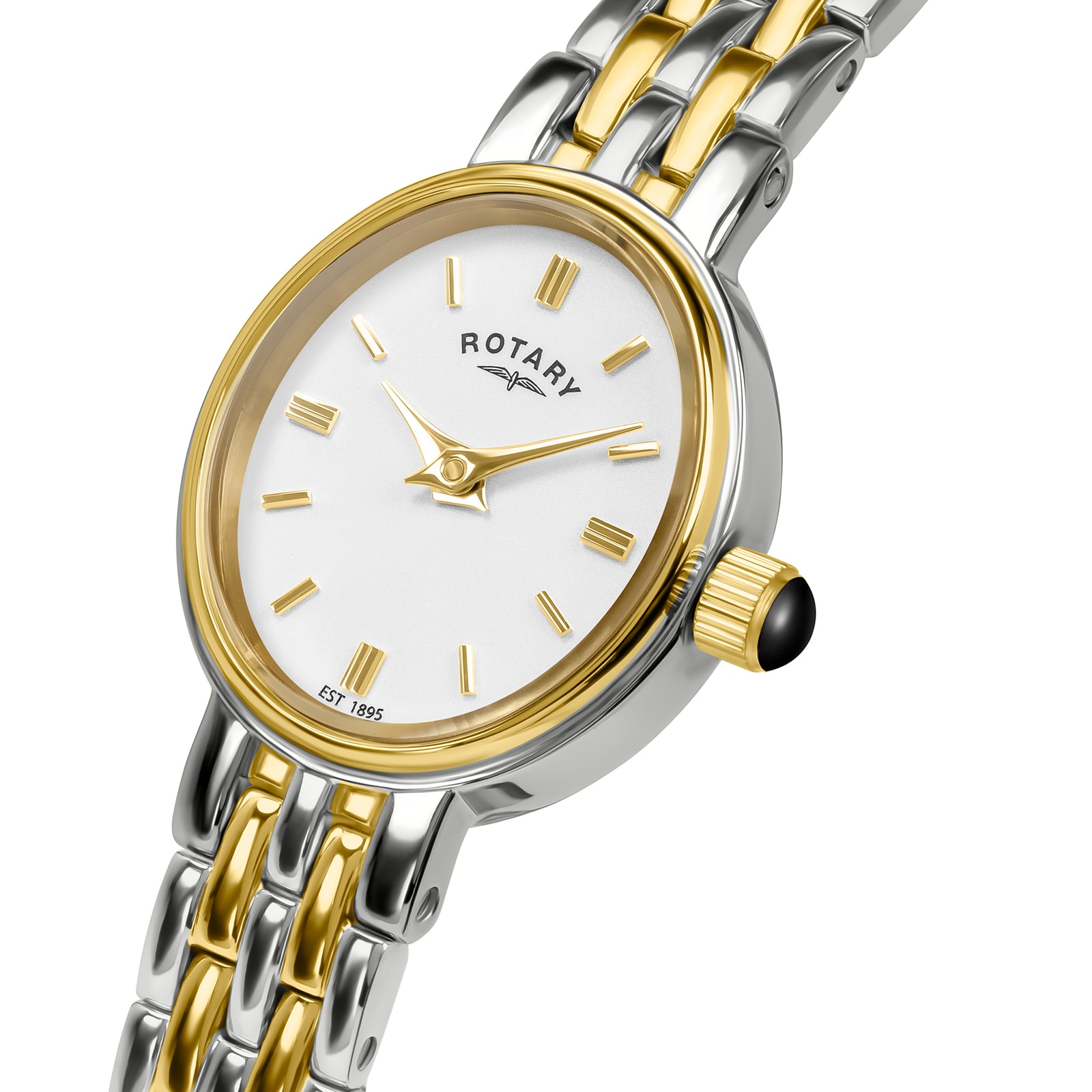 Rotary Cocktail 18mm Ladies Watch White