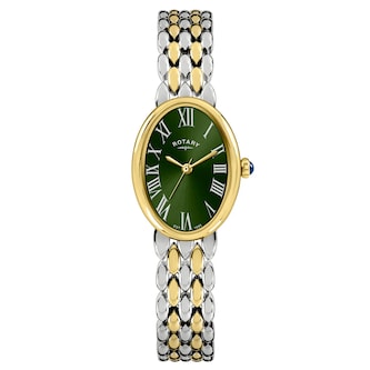 Rotary Heritage Astoria 23mm Ladies Watch Green Rotary Heritage Astoria 23mm Ladies Watch Green