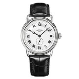 Rotary Heritage 'Sherlock' 38mm Mens Watch Silver