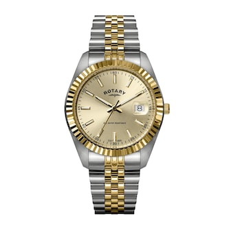 Rotary Inspiration 41mm Champagne Mens Watch Rotary Inspiration 41mm Champagne Mens Watch