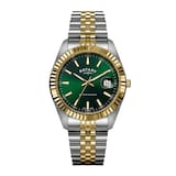 Rotary Inspiration 41mm Green Mens Watch