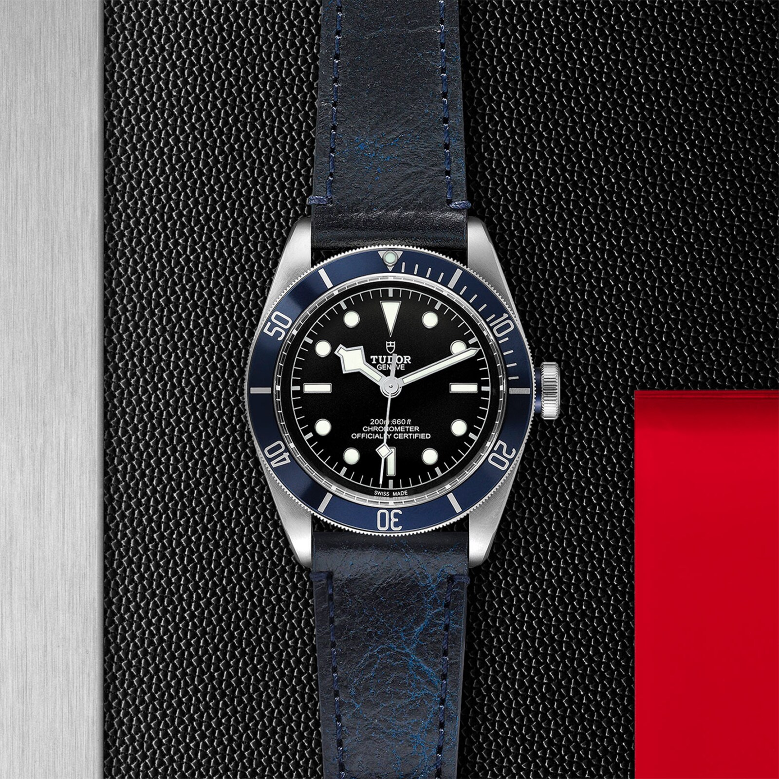Tudor Black Bay 41mm Steel Case Black Dial