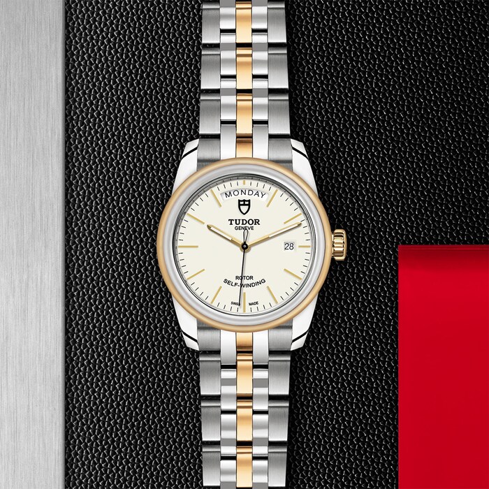 Tudor Glamour Date and Day 39mm Ladies Watch