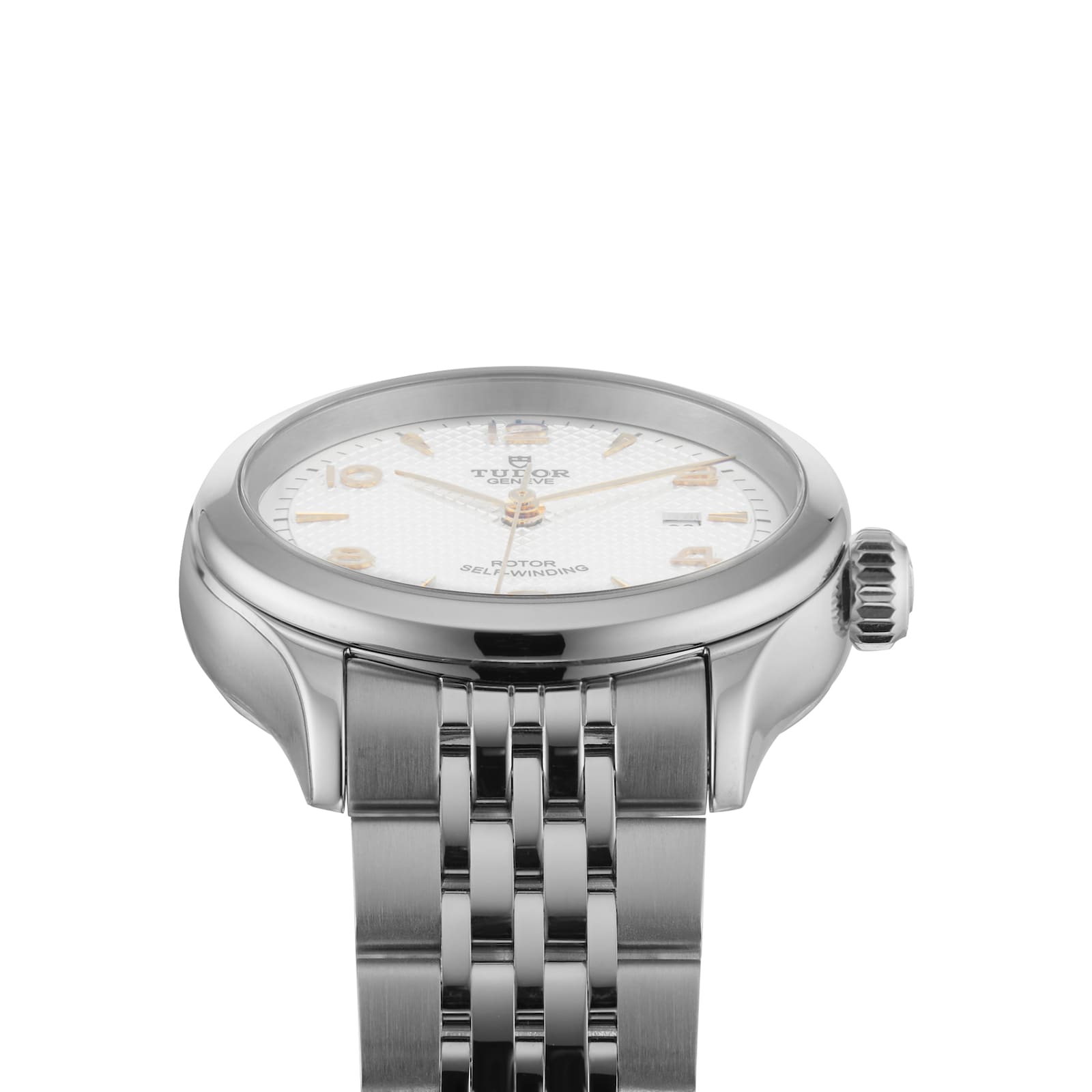 Tudor 1926 28mm Ladies Watch Steel Case Silver Dial