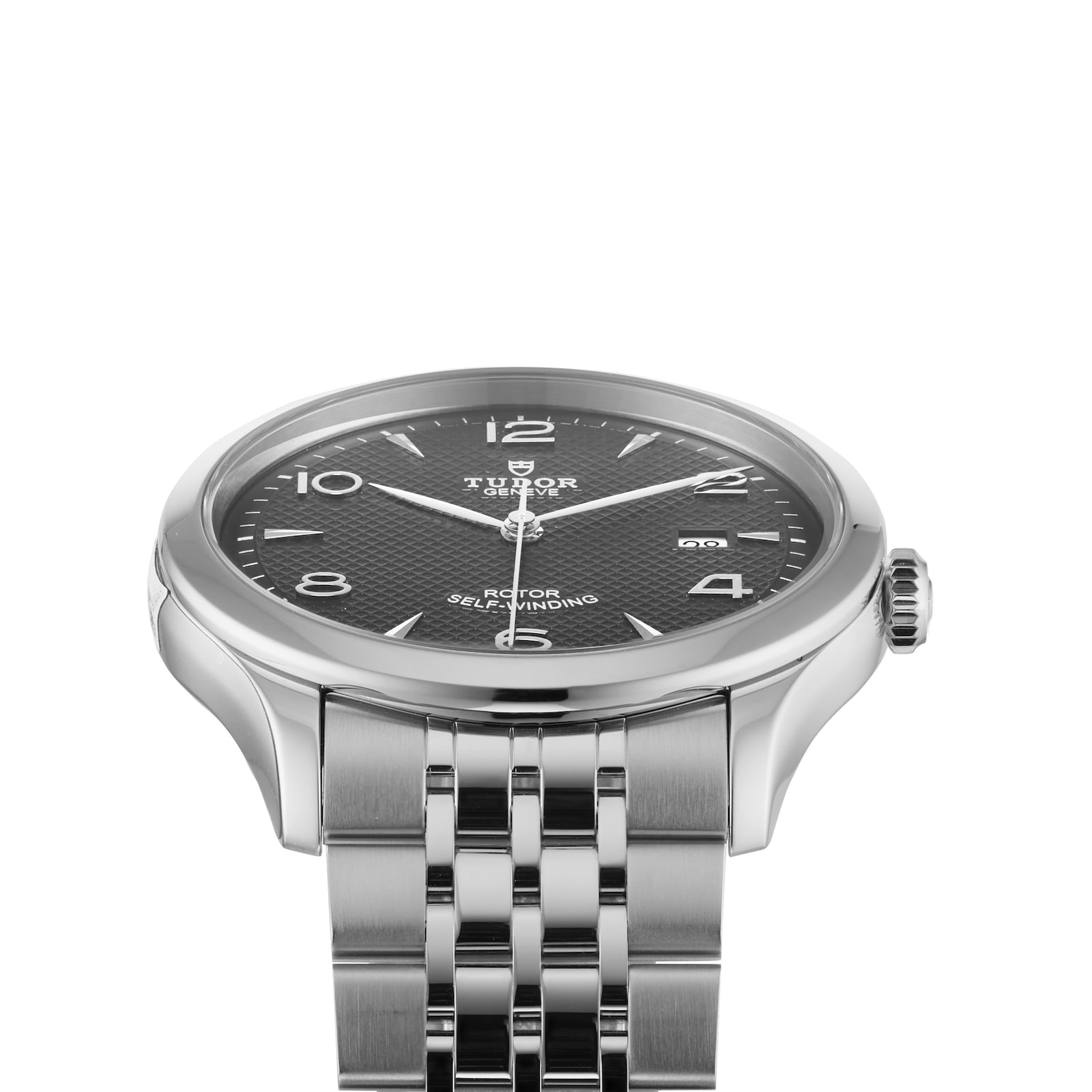 Tudor 1926 41mm Mens Watch Steel Case Black Dial