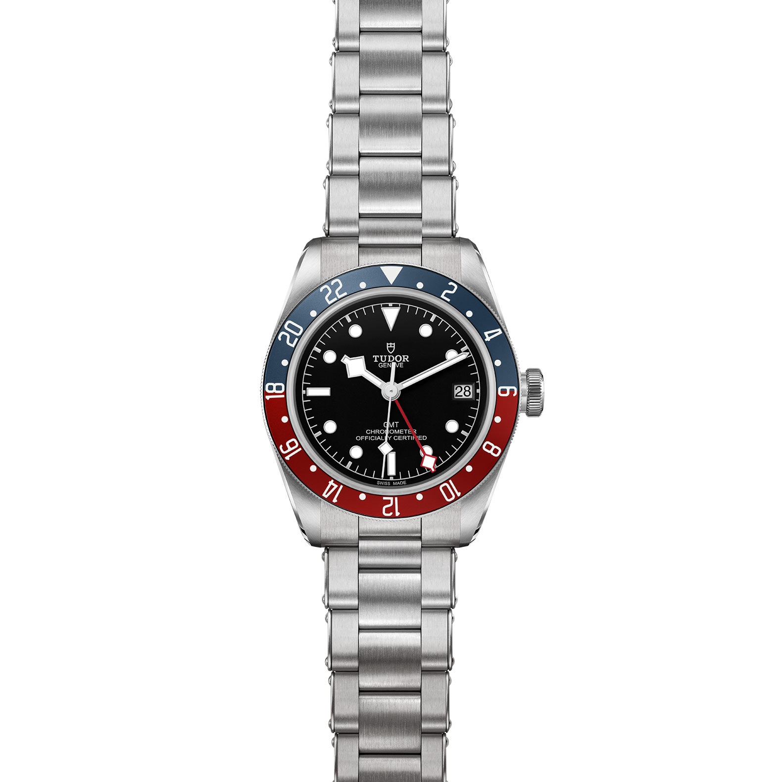 Tudor Black Bay GMT 41mm Steel Case Rivet Steel Bracelet