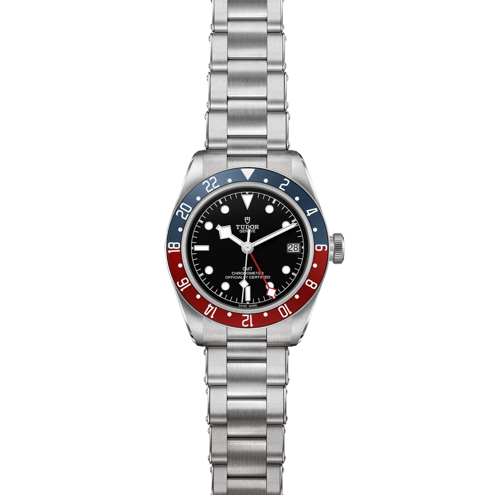 Tudor Black Bay GMT 41mm Steel Case Rivet Steel Bracelet