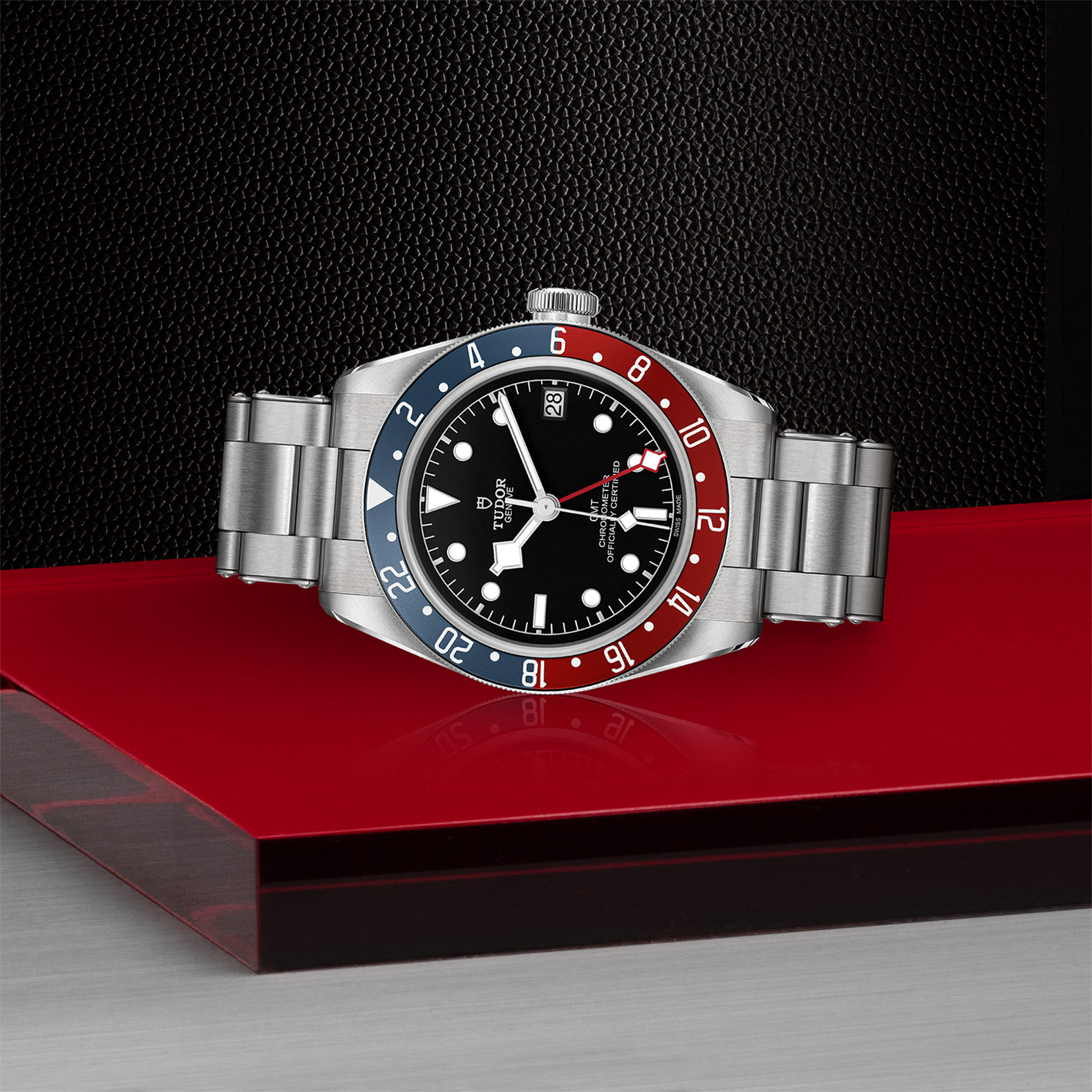 Tudor Black Bay GMT 41mm Steel Case Rivet Steel Bracelet