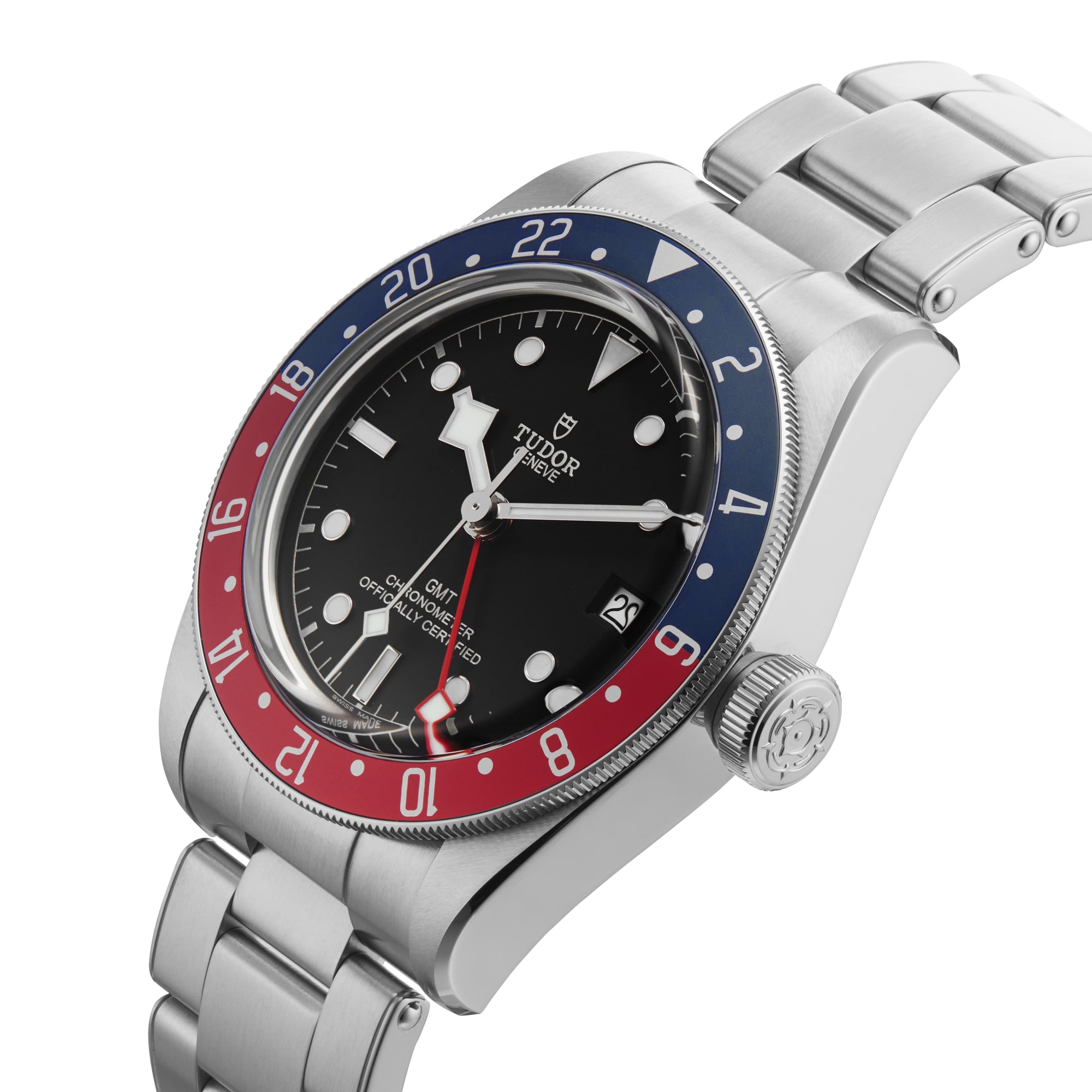 Tudor Black Bay GMT 41mm Steel Case Rivet Steel Bracelet