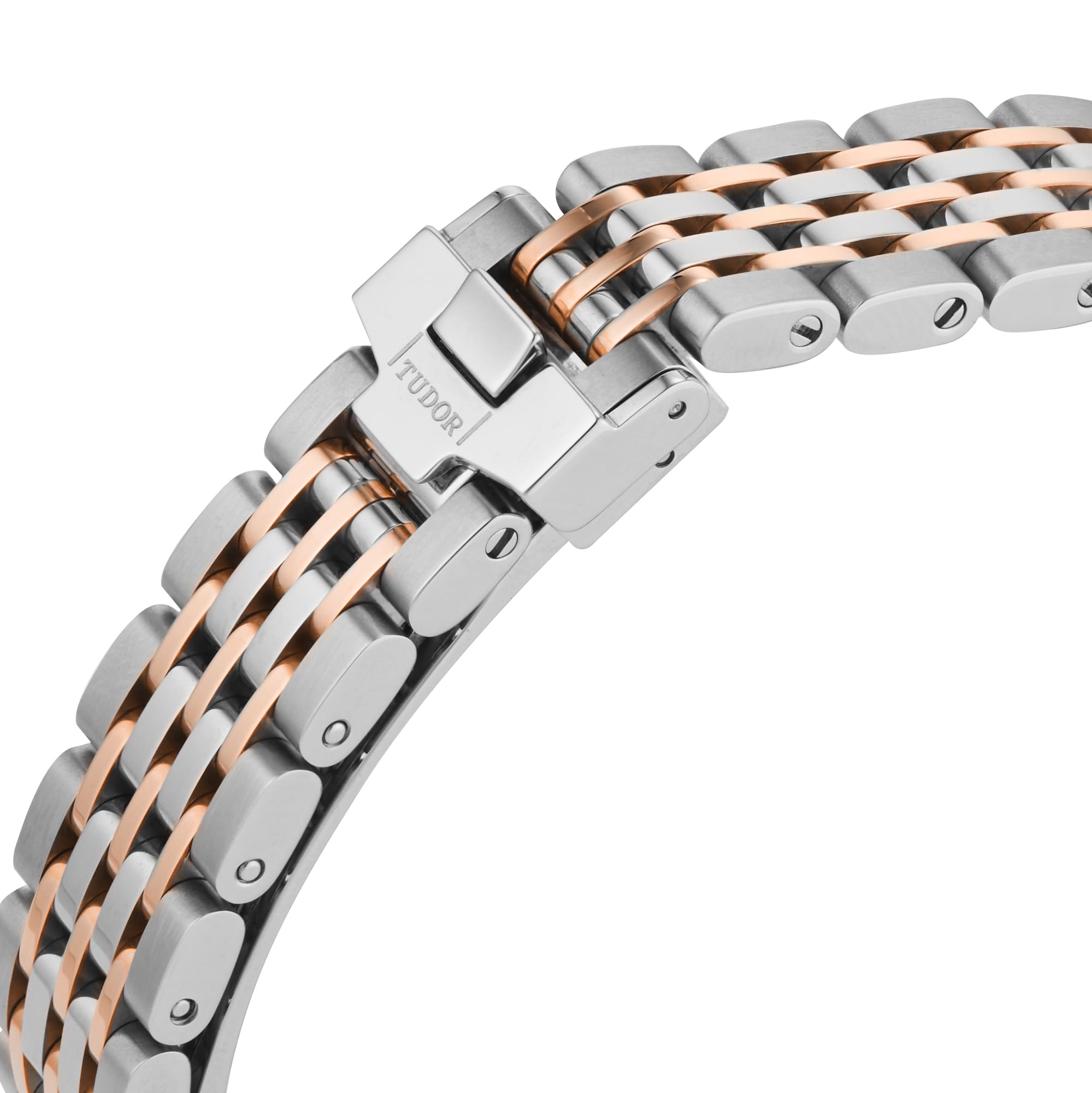 Tudor 1926 28mm Ladies Watch Steel Case Diamond-Set Silver Dial