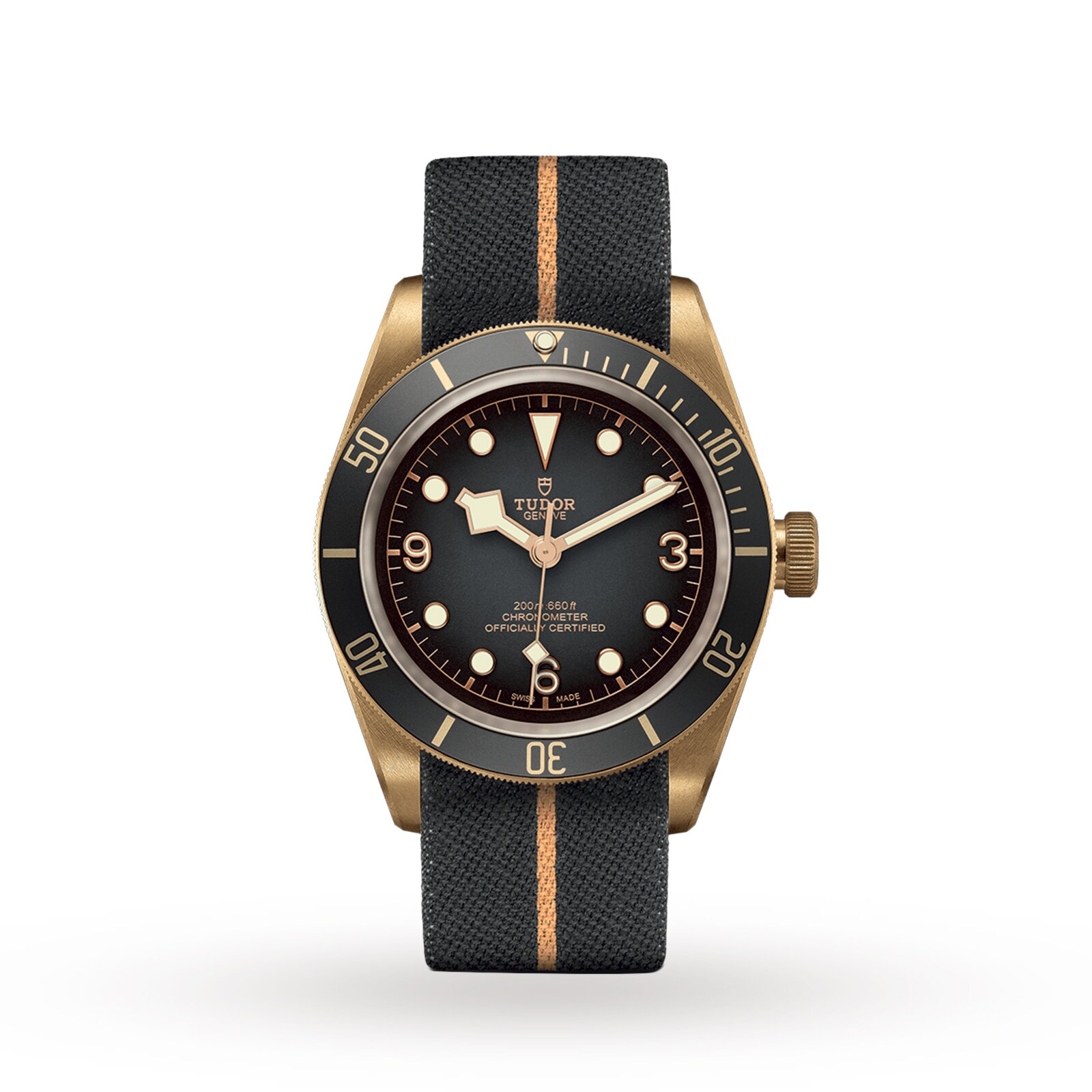 Tudor Black Bay Bronze 43mm Bronze Case Fabric Strap Tudor Black Bay Bronze 43mm Bronze Case Fabric Strap
