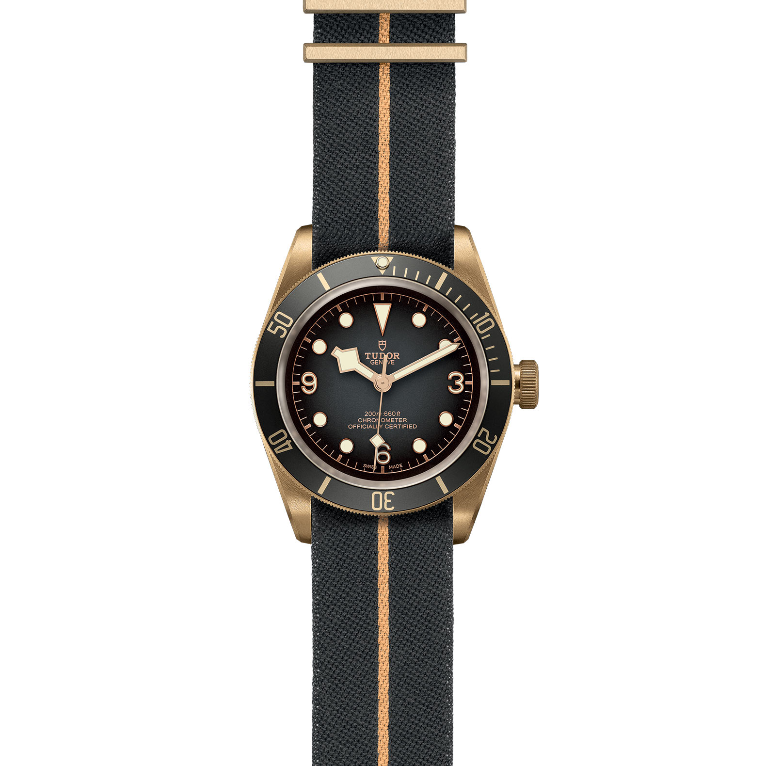 Tudor Black Bay Bronze 43mm Bronze Case Fabric Strap Tudor Black Bay Bronze 43mm Bronze Case Fabric Strap