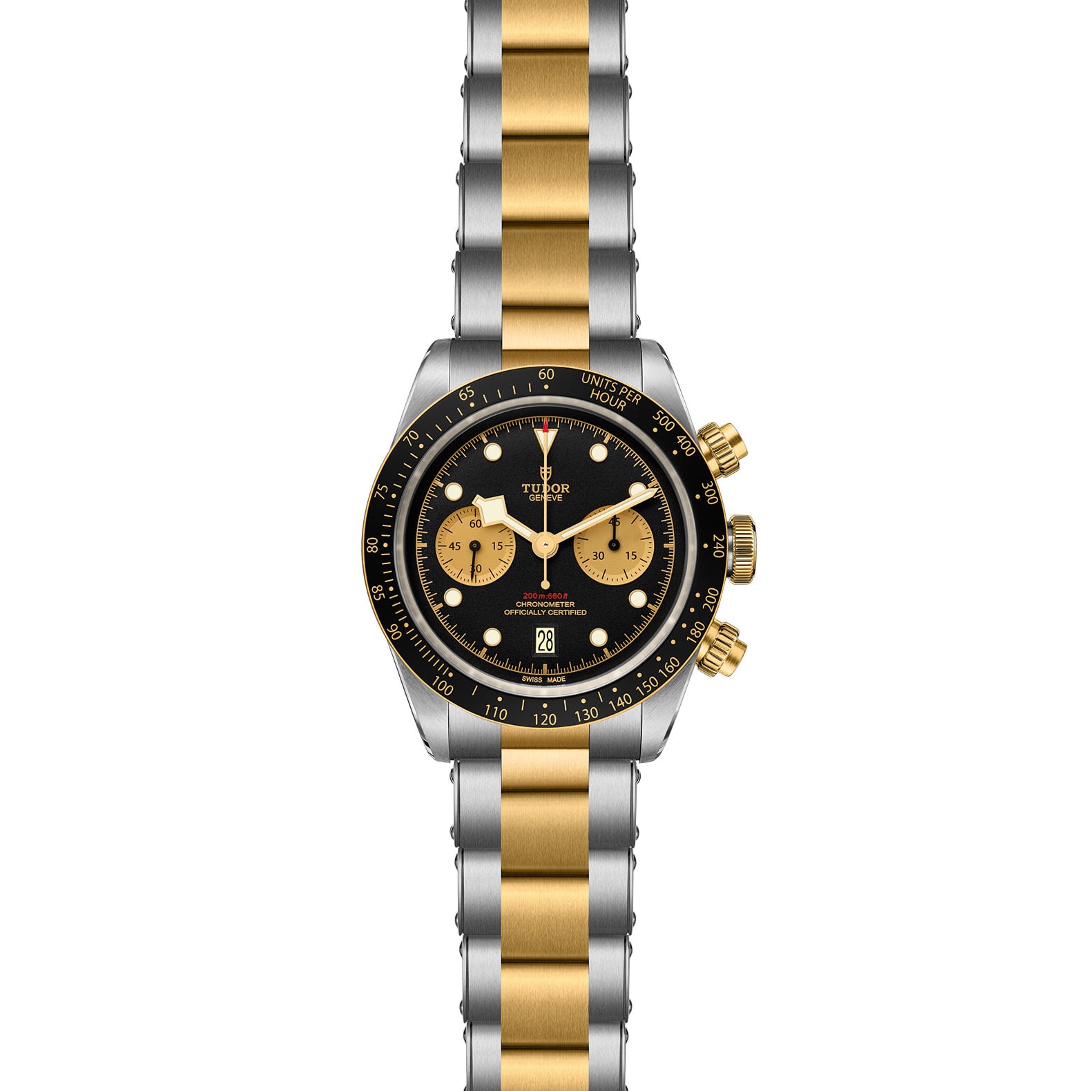 Tudor Black Bay Chrono S&G 41mm Steel Case Steel And Yellow Gold Bracelet Tudor Black Bay Chrono S&G 41mm Steel Case Steel And Yellow Gold Bracelet